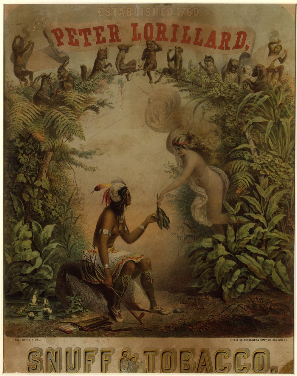 Peter Lorillard Snuff & Tobacco od American School