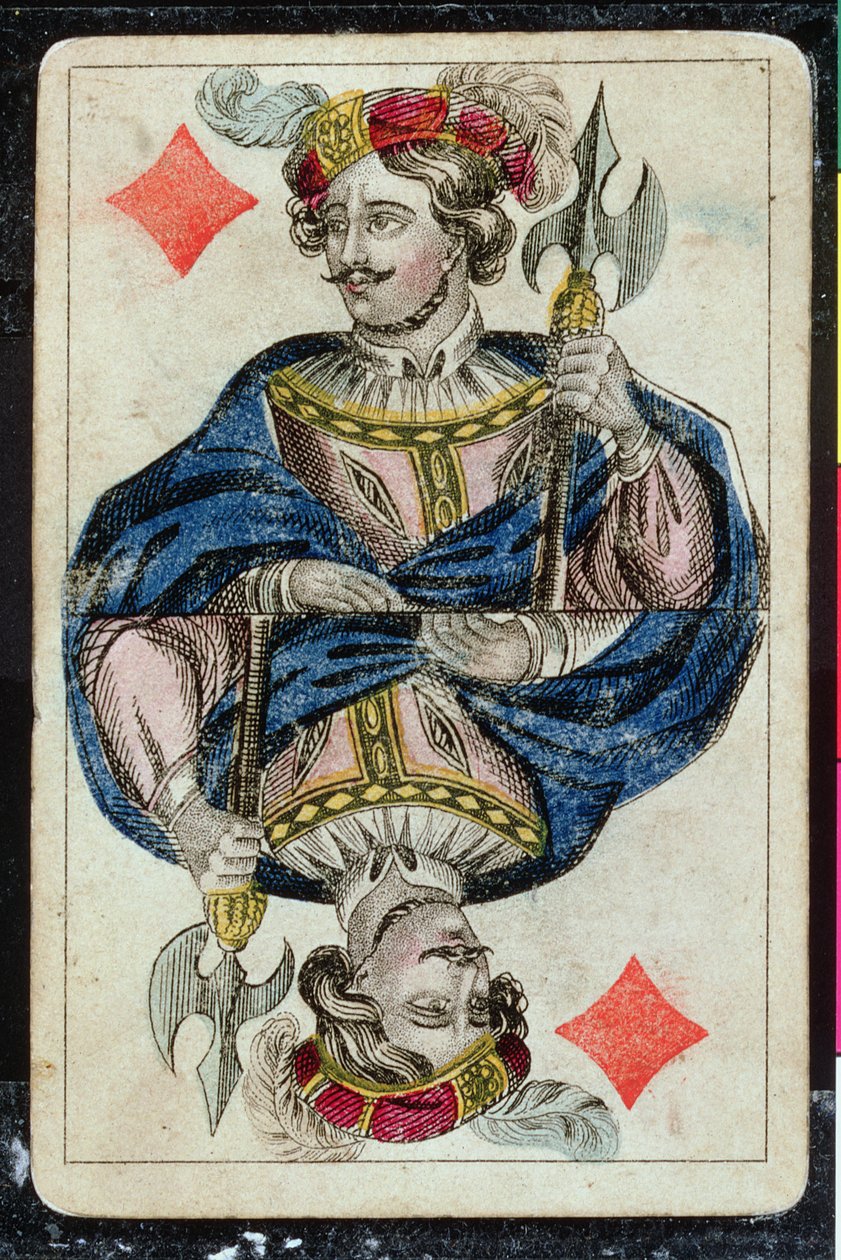 Hrací karta: Jack of Diamonds od American School