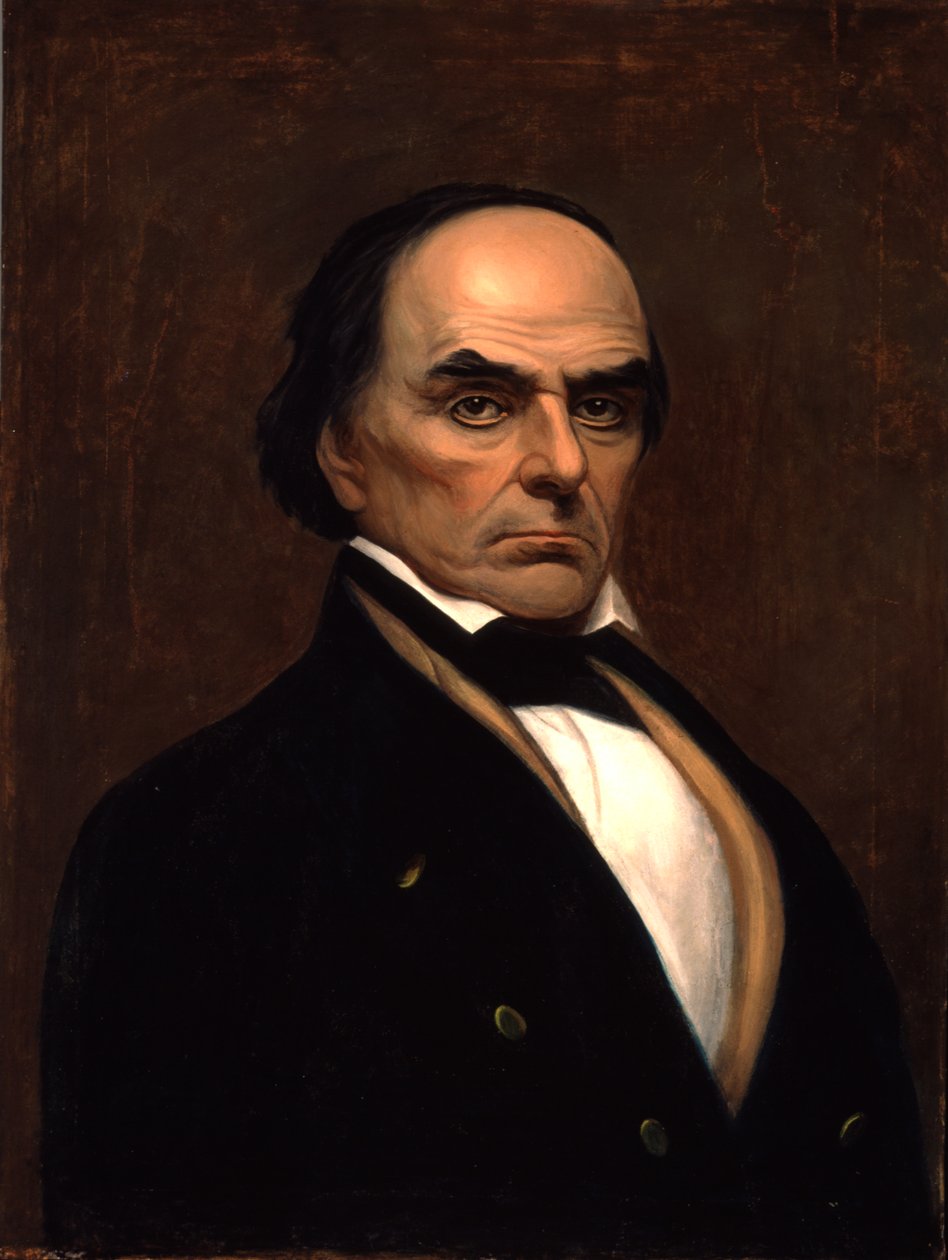 Portrét Daniela Webstera, kolem 1840-45 od American School