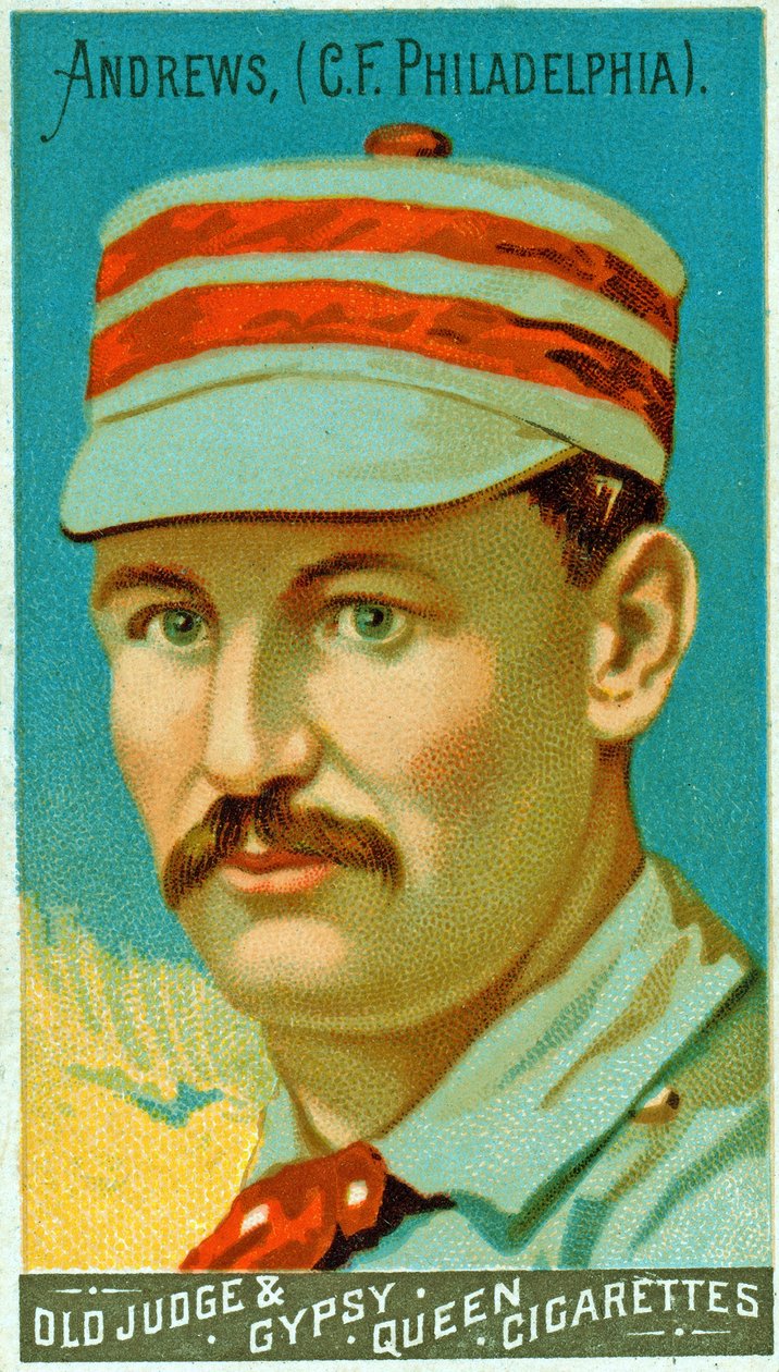 Portrét Eda Andrewse, Philadelphia Quakers, 1887 od American School