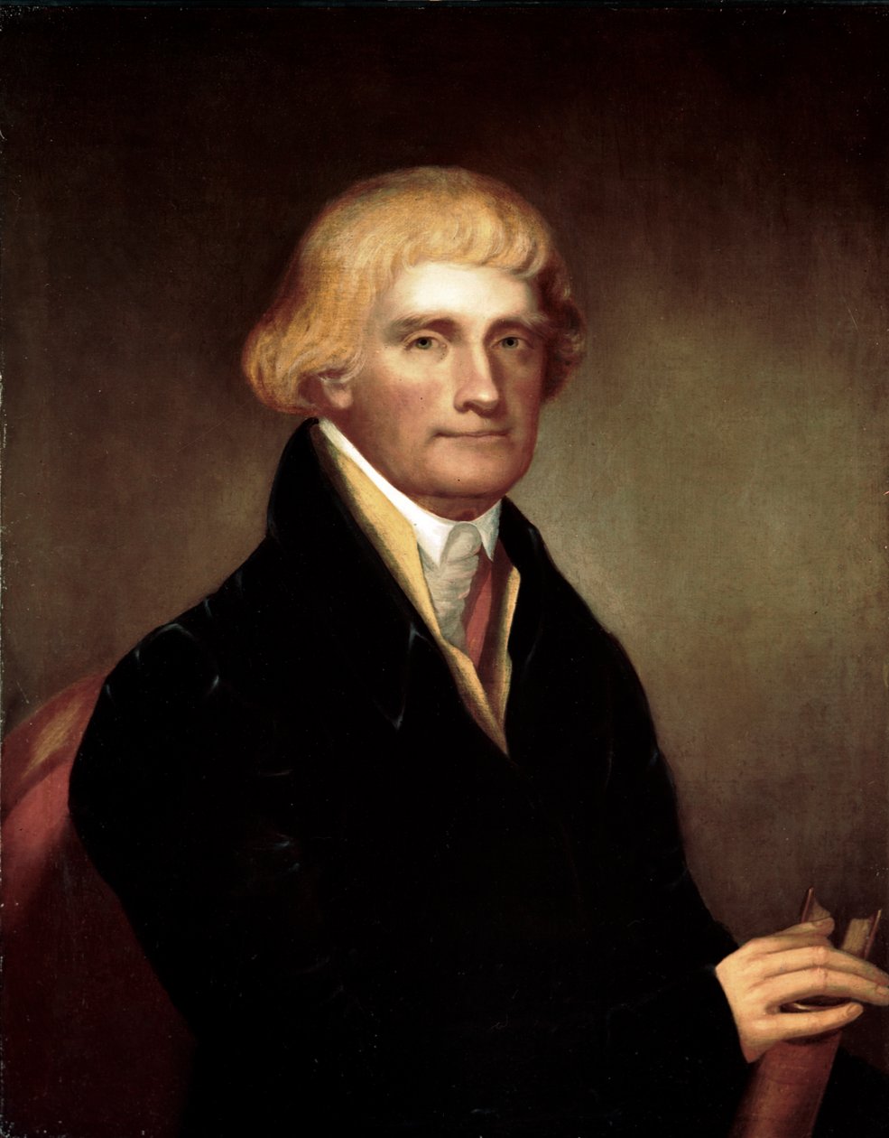 Portrét Thomase Jeffersona, kolem 1815-25 od American School