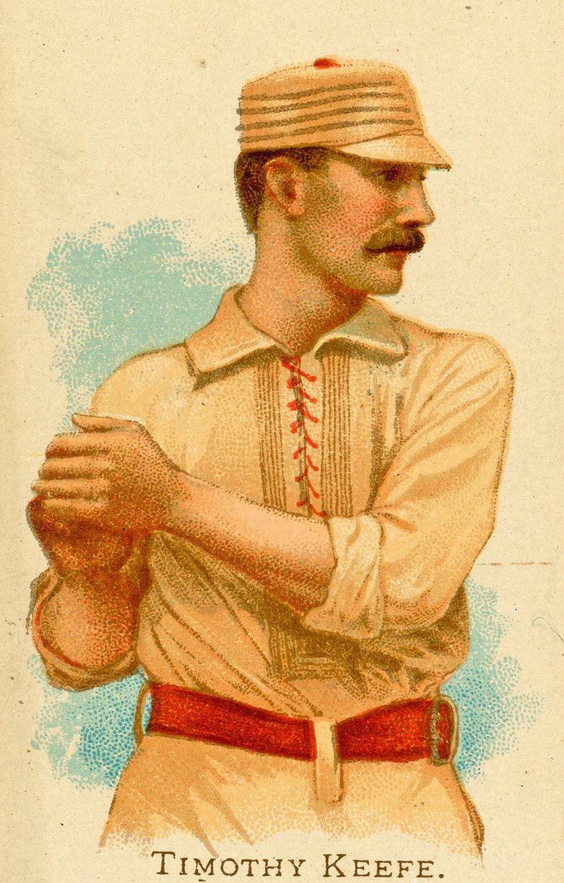 Portrét Timothy Keefe, 1887 od American School