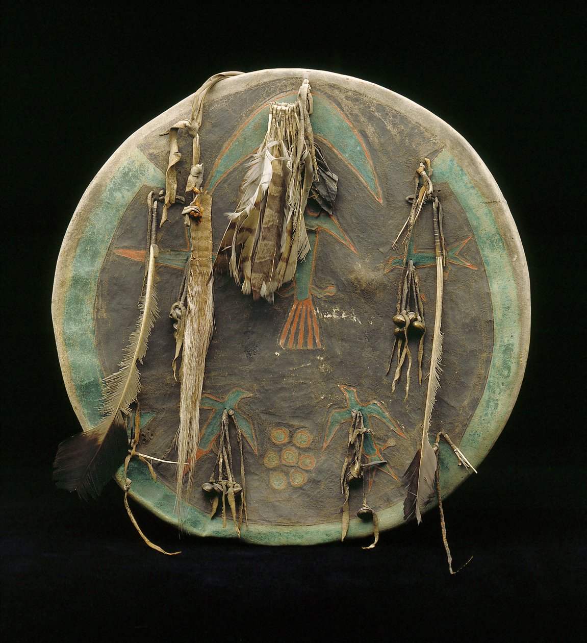 Shield, Cheyenne, kolem roku 1860 od American School