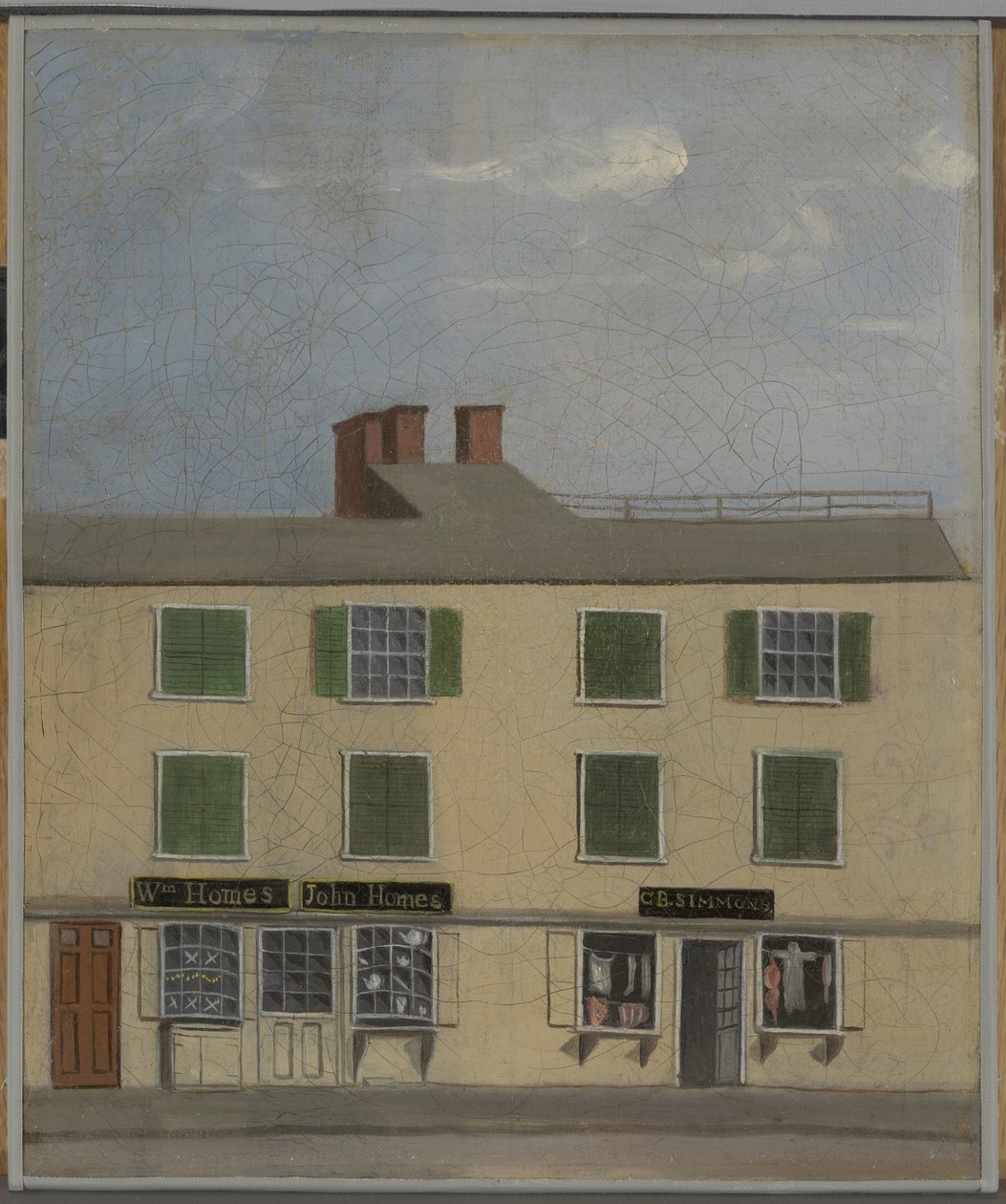 The Silversmith Shop of William Homes, Jr., c.1816-25 od American School