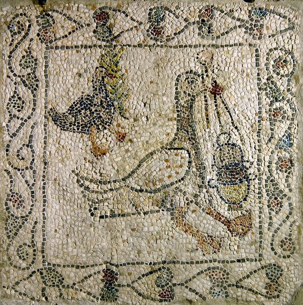 Husa s thurible, 1213 (mozaika) od Byzantine
