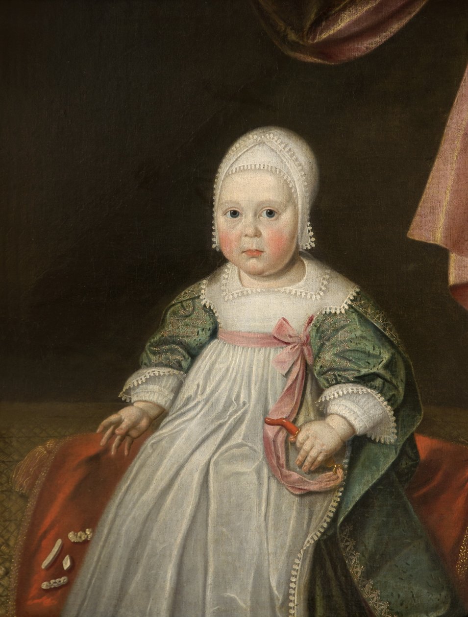 Portrét dítěte, c.1630 od Dutch School