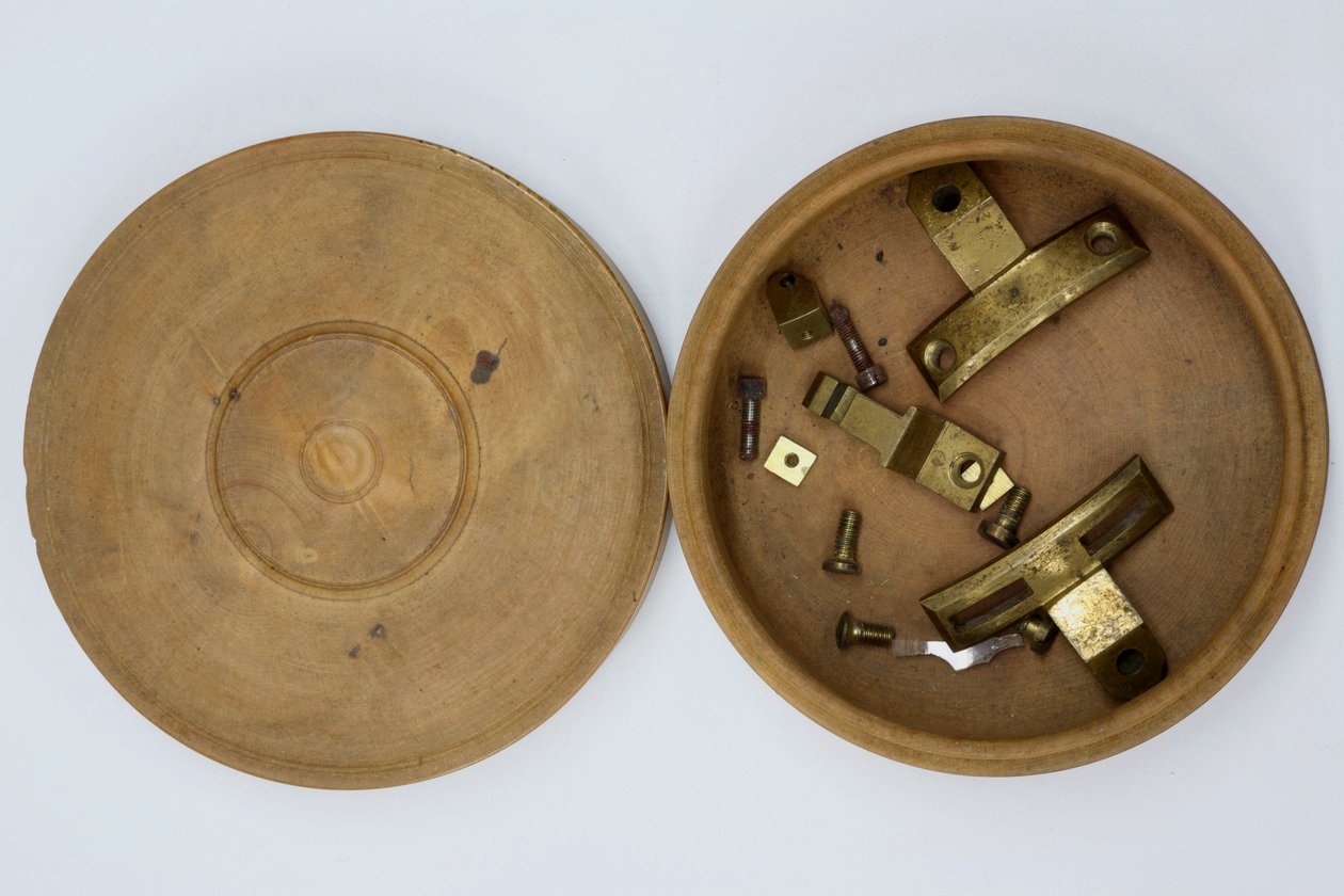 Držáky na Cumming Clock, cca 1767 (kov) od English School