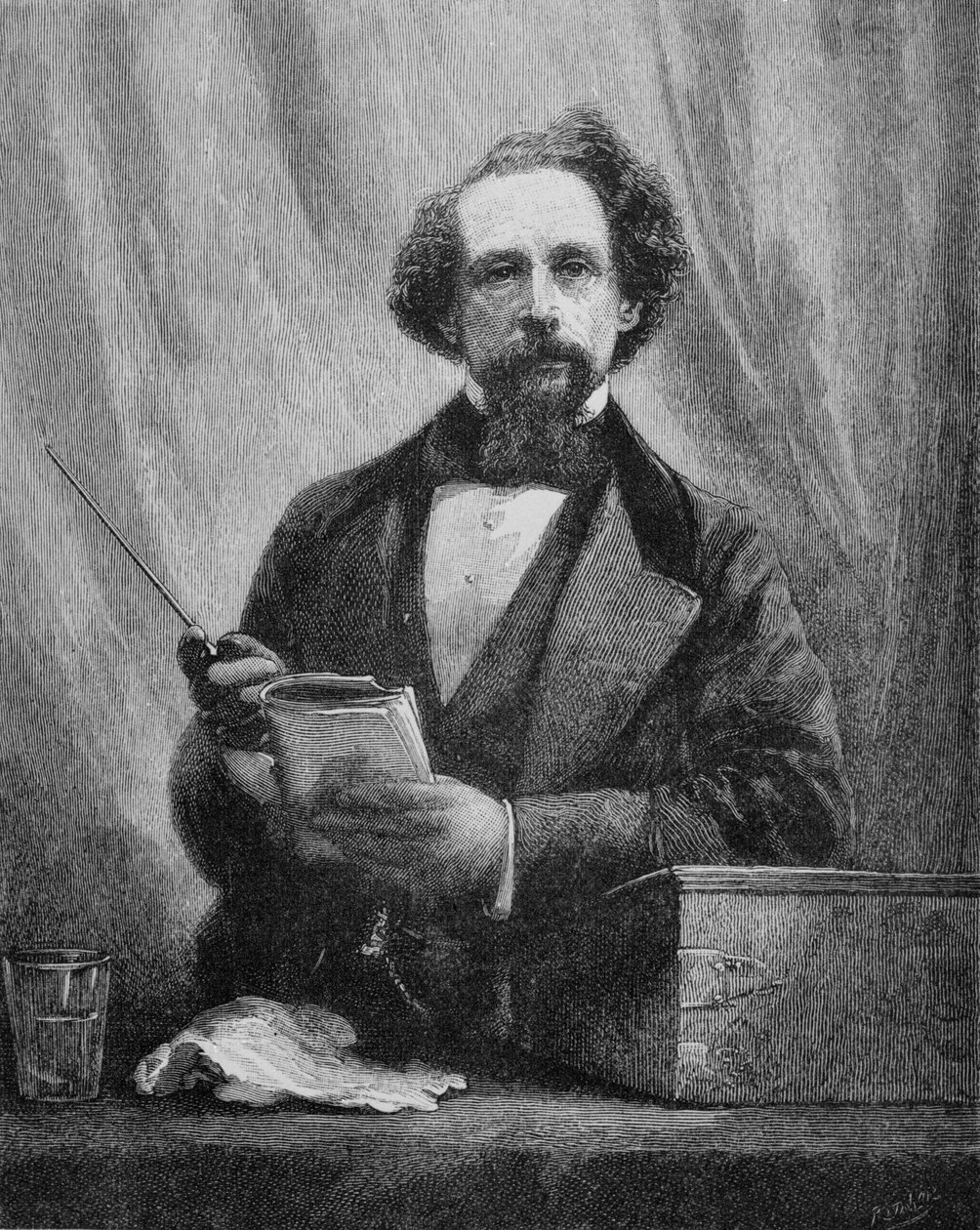 Charles Dickens, 1858 od English School