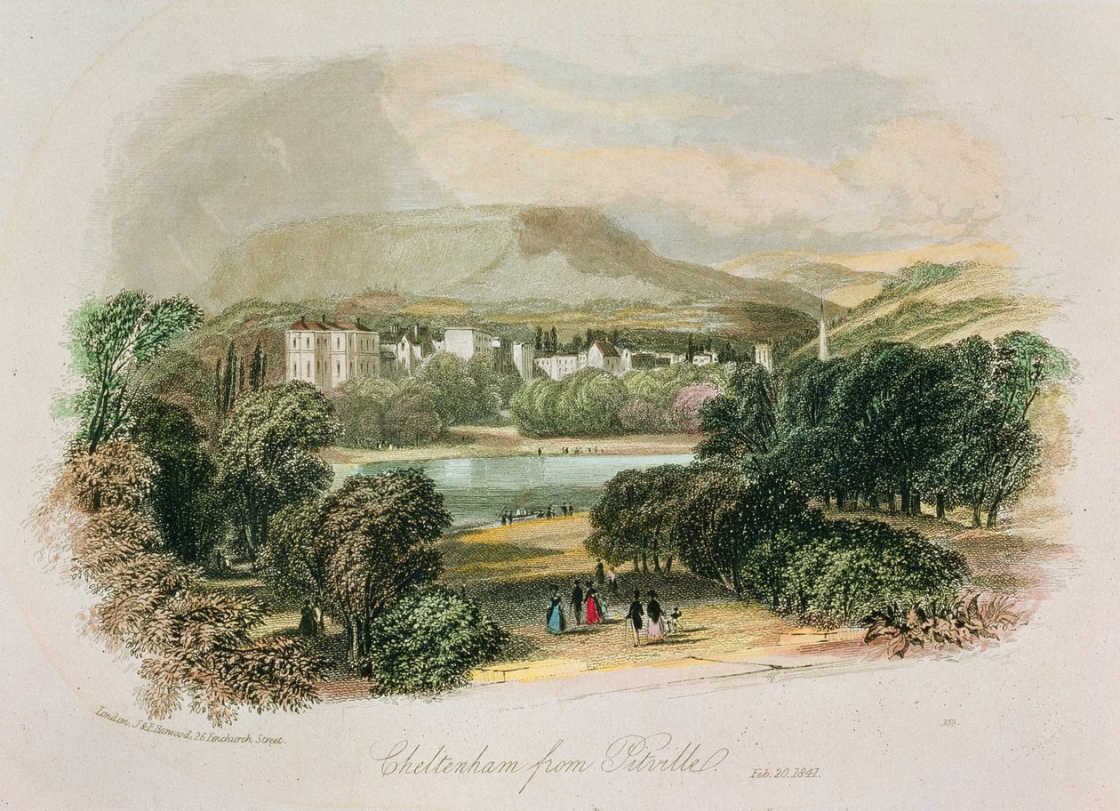 Cheltenham: z Pittville, 1841 od English School