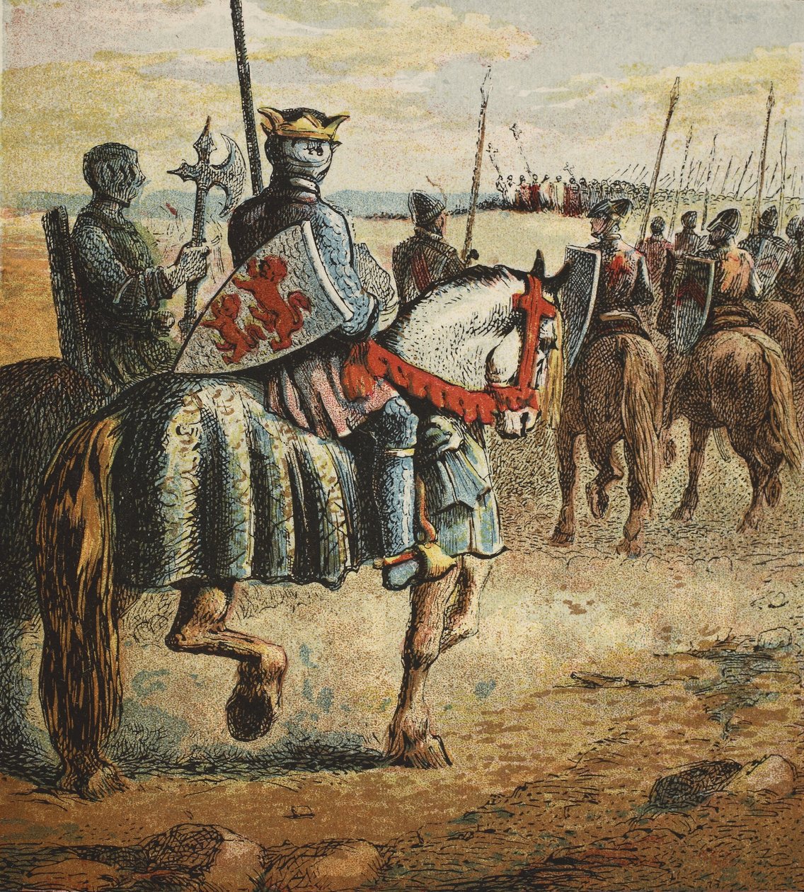 Vévoda Robert jde do Palestiny, hospoda. 1890 od English School