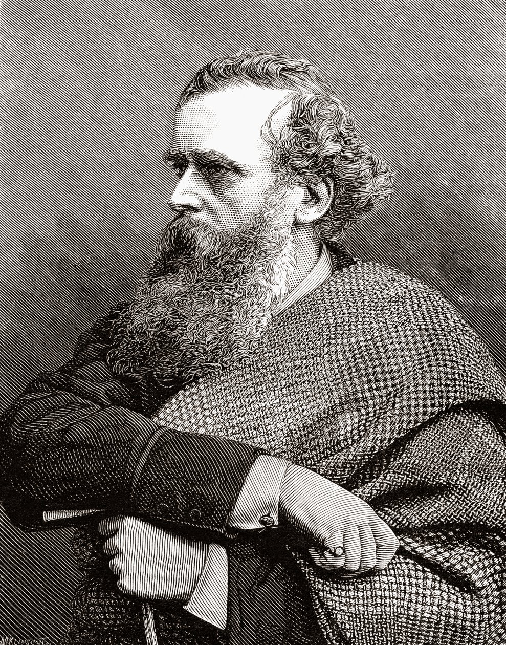 Erskine Nicol z The Magazine of Art, publikovaný v roce 1878 od English School