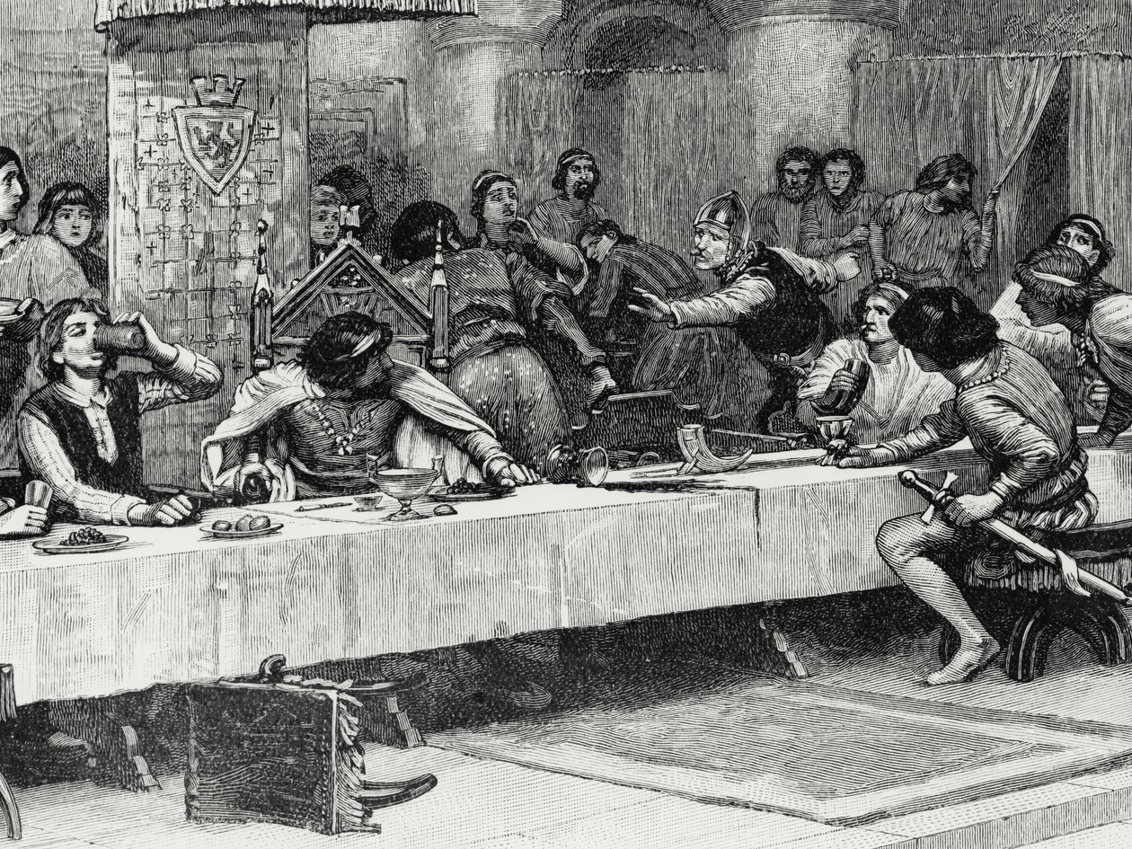 Přerušení Balliols vánoční večeře od English School
