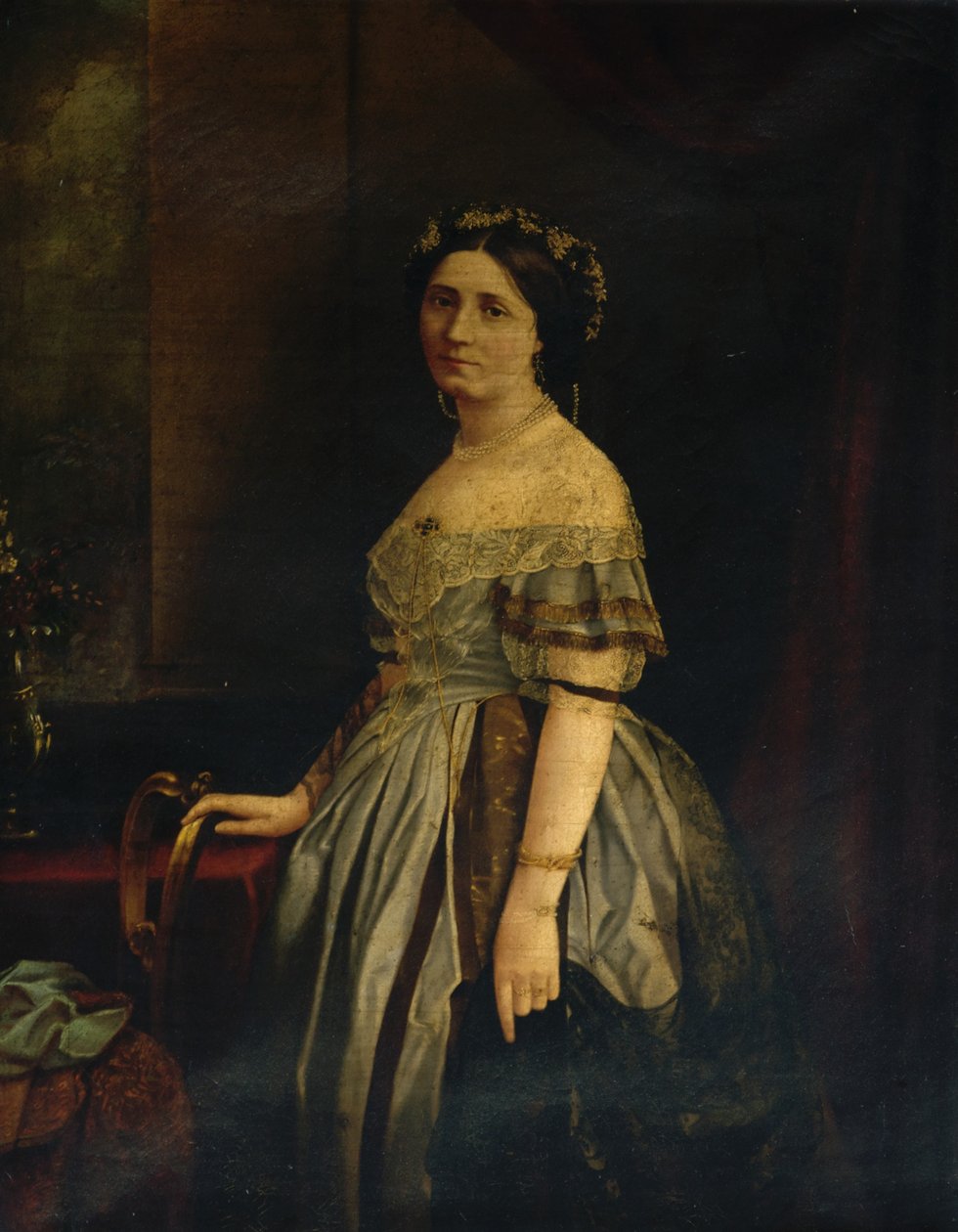 Lady de Tabley, kolem roku 1875 od English School