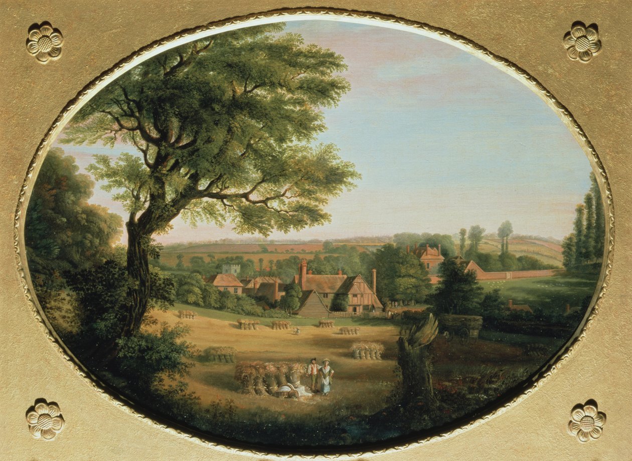 Miltons Cottage (olej) od English School