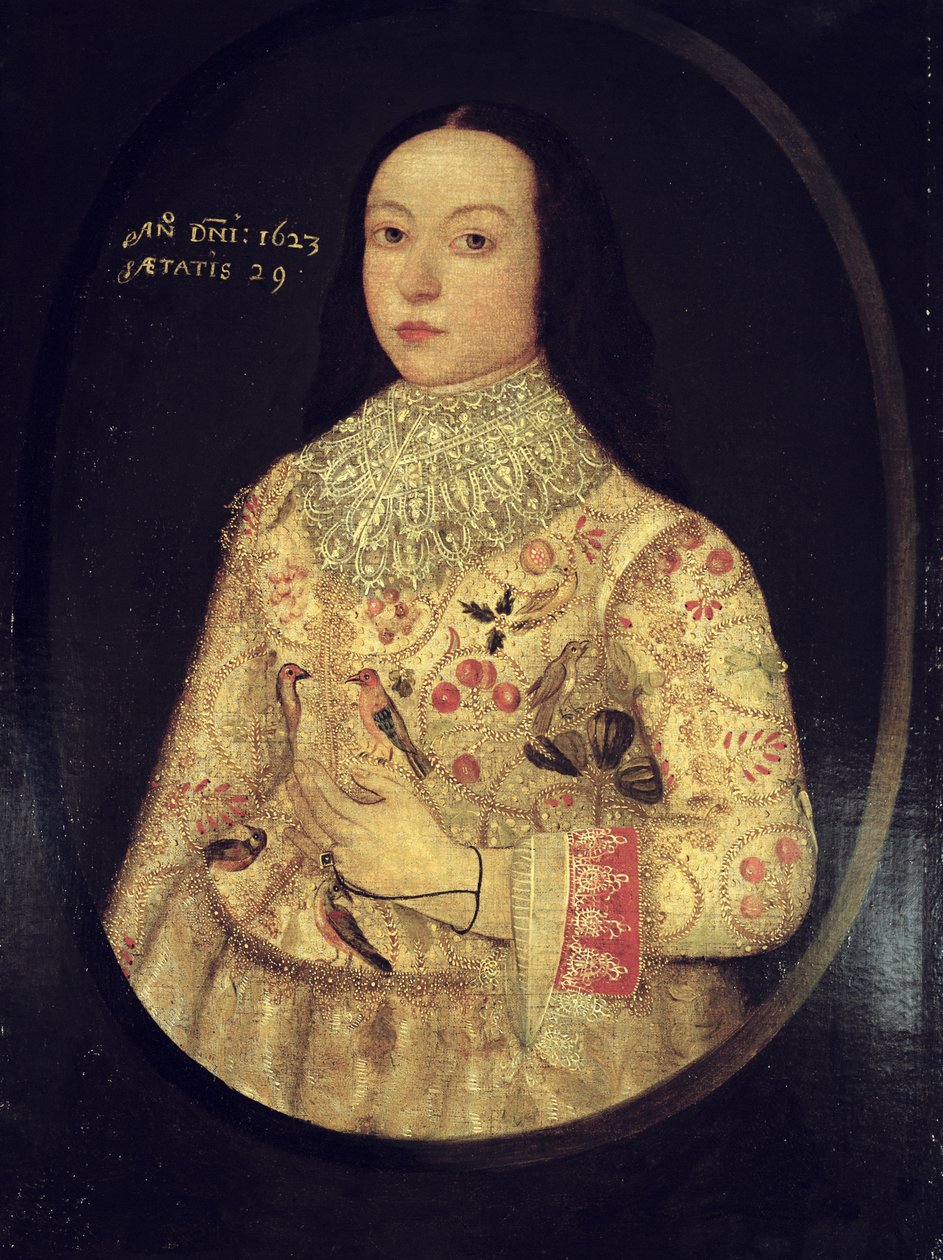 Portrét Amy Seymour, 1623 od English School