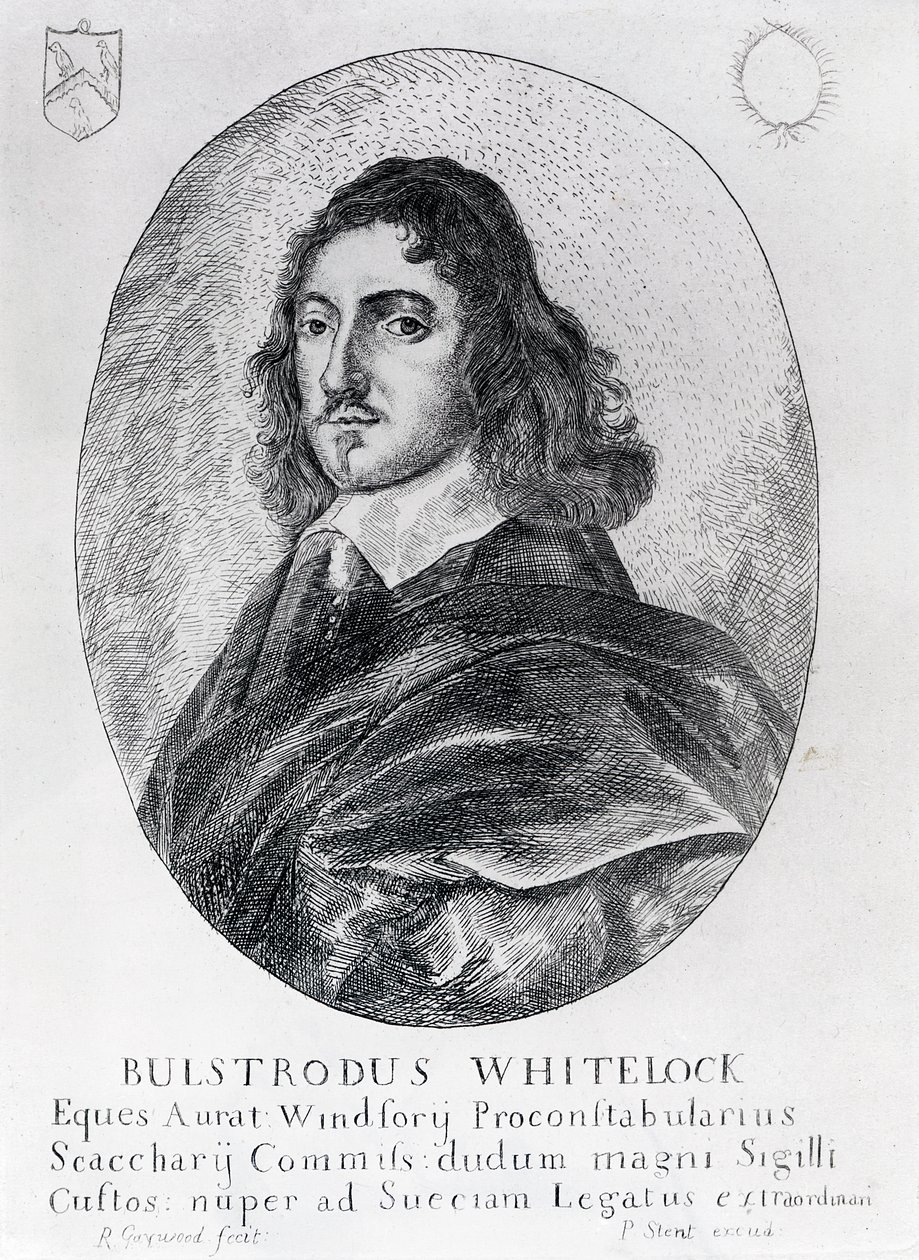 Portrét Bulstrode Whitelocka od English School