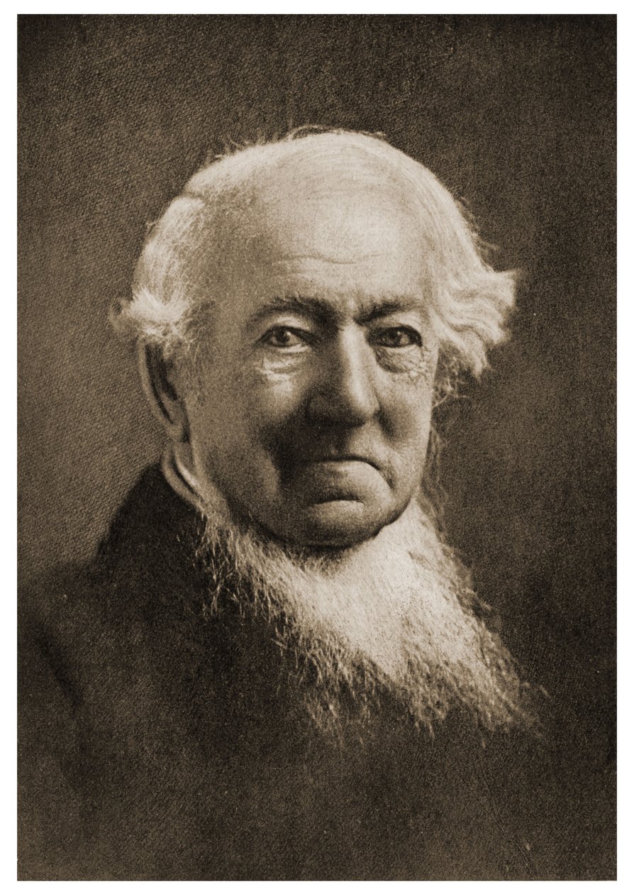 Portrét kanovníka George Rawlinsona, (1812 – 1902). od English School