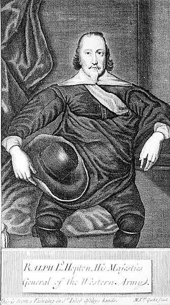 Portrét Ralpha Hoptona (1596-1652) 1. barona Hoptona od English School