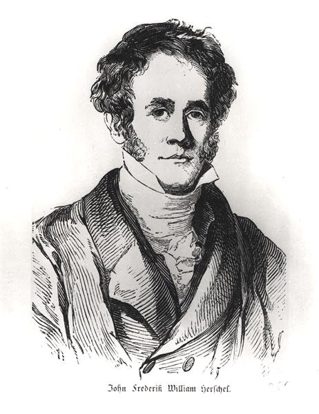 Portrét sira Johna Fredericka Williama Herschela (1792-1871) od English School