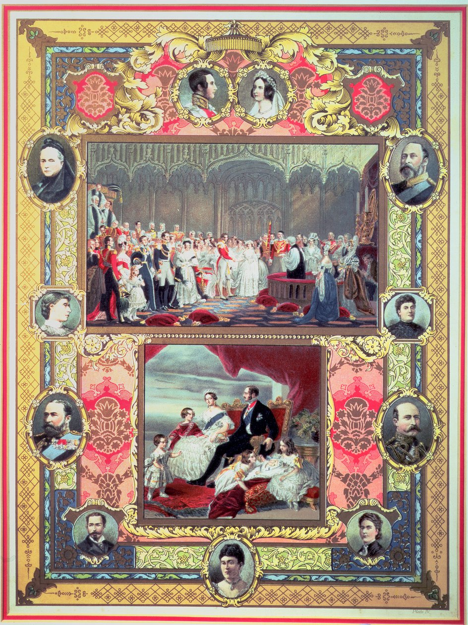 Královna Viktorie (1819-1901): její svatba a její děti od English School