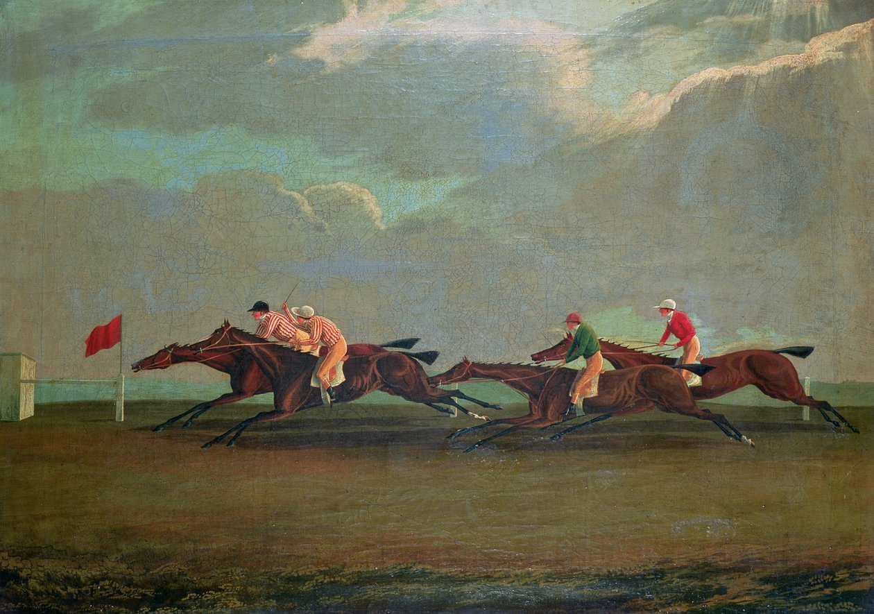 Závody v Cheltenhamu, 1826 od English School