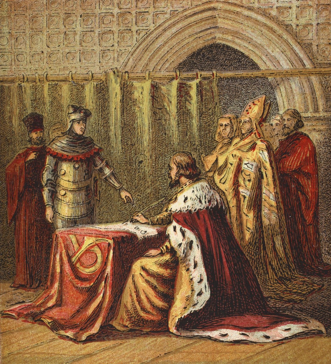 Richard II abdikuje od English School
