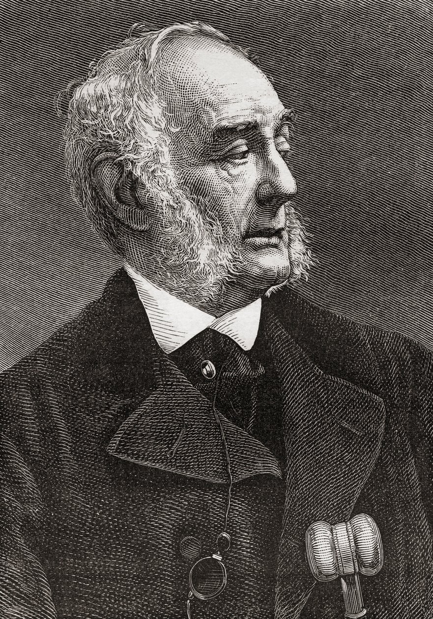 Sir Francis Grant z The Magazine of Art, publikovaný v roce 1878 od English School