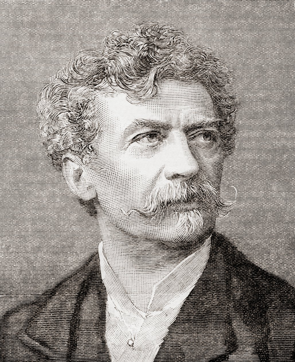 Sir Joseph Edgar Boehm, z časopisu The Review of Reviews, vydáno 1891 od English School