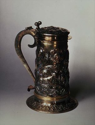 Tankard, Londýn, 1663 (stříbro) od English School