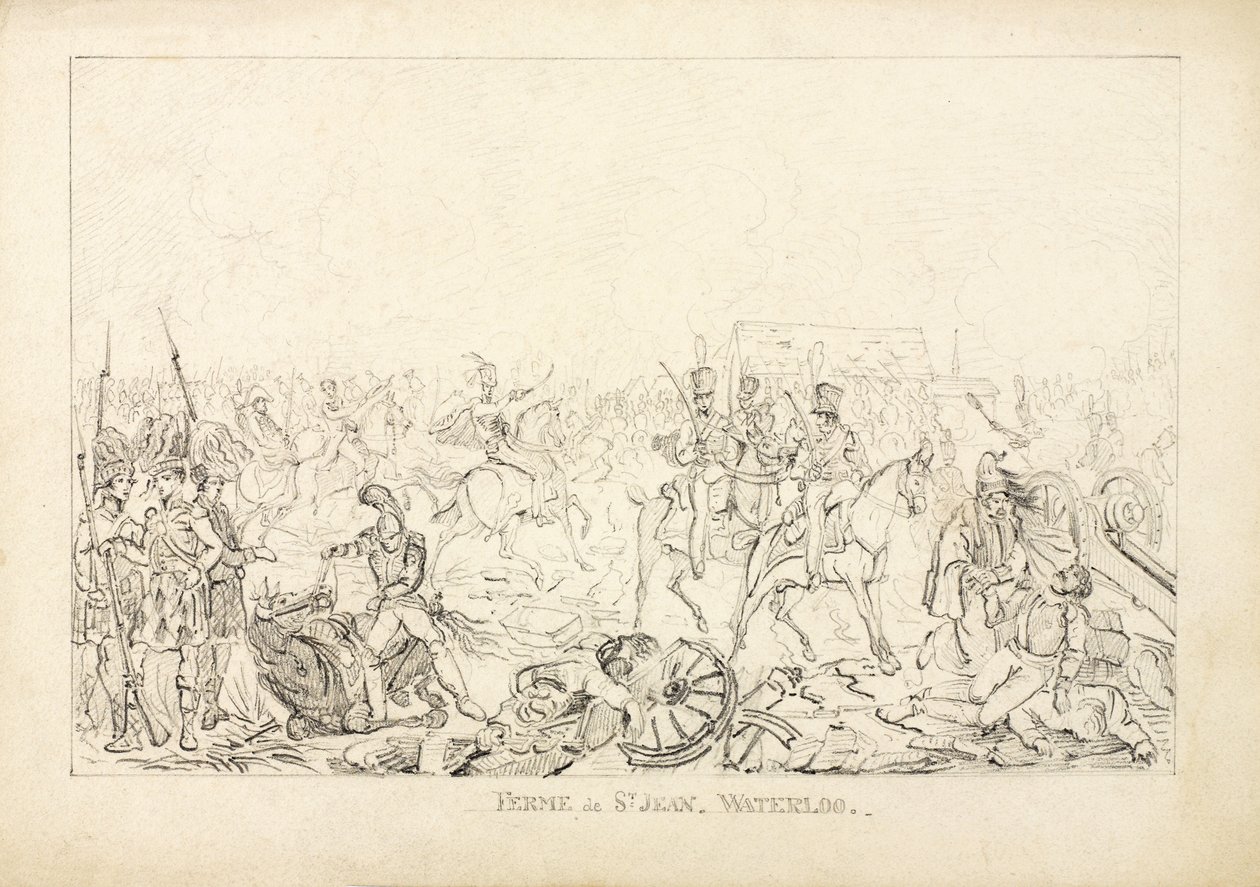 Waterloo, 1815 od English School