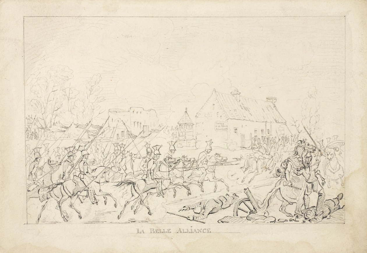 Waterloo, 1815 od English School