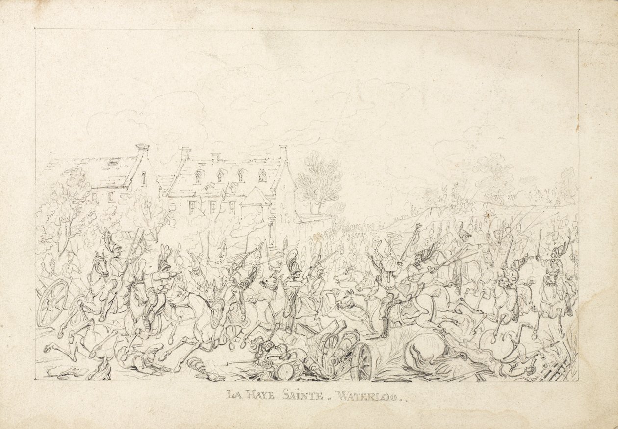 Waterloo, 1815 od English School