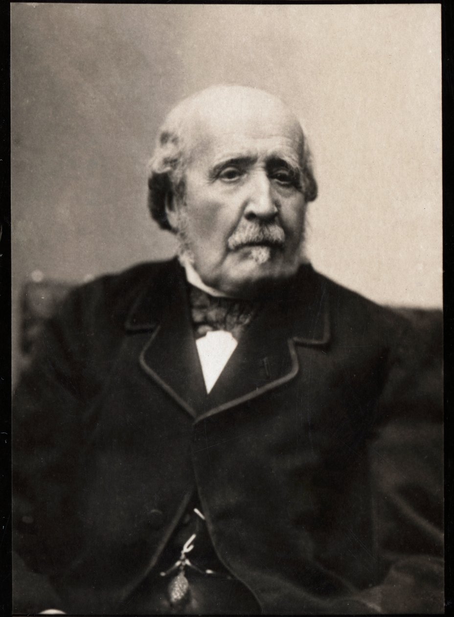 Portrét Alberta, 4. vévody de Broglie (1821-1901), francouzského historika a politika. od French Photographer