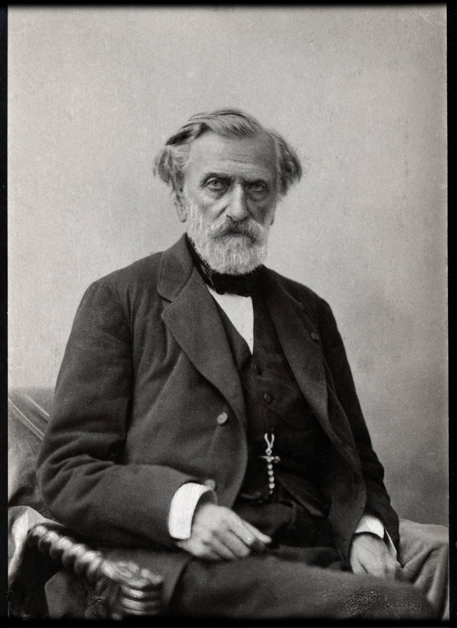 Portrét Ambroise Thomase (1811-1896), francouzského skladatele. od French Photographer