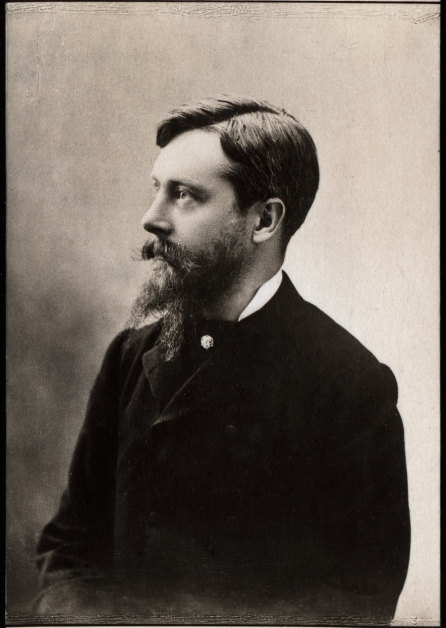 Portrét Andre Lebona (1858-1938), francouzského politika. od French Photographer