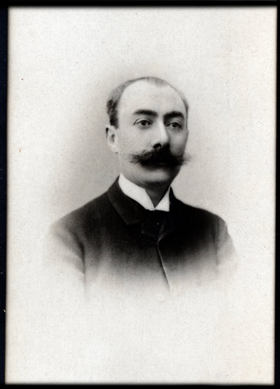 Portrét Andreho Messagera (1853-1919), francouzského skladatele. od French Photographer