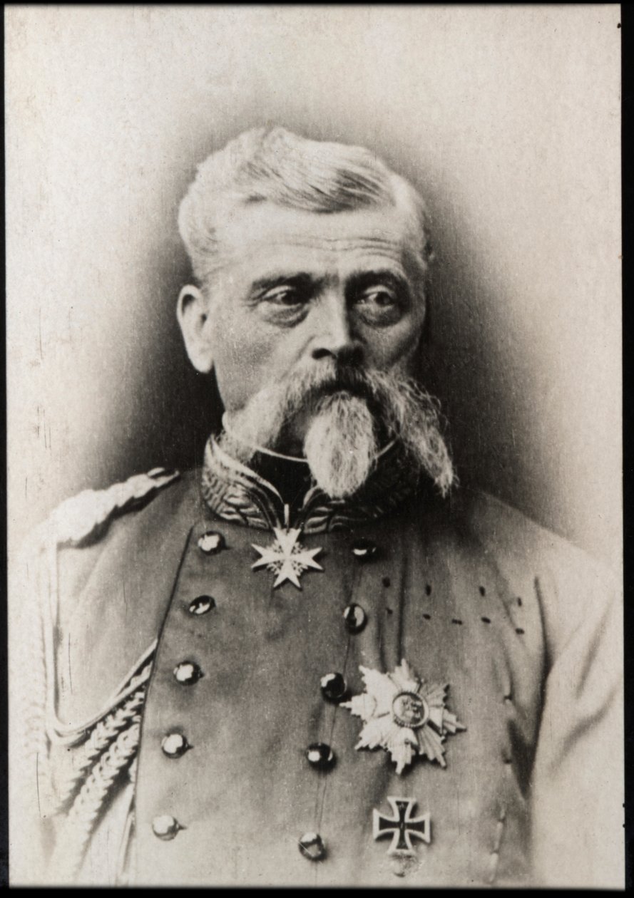 Portrét barona Ludwiga Samsona Arthura Freiherra von und zu der Tann Rathsamhausen (1815-1881) od French Photographer