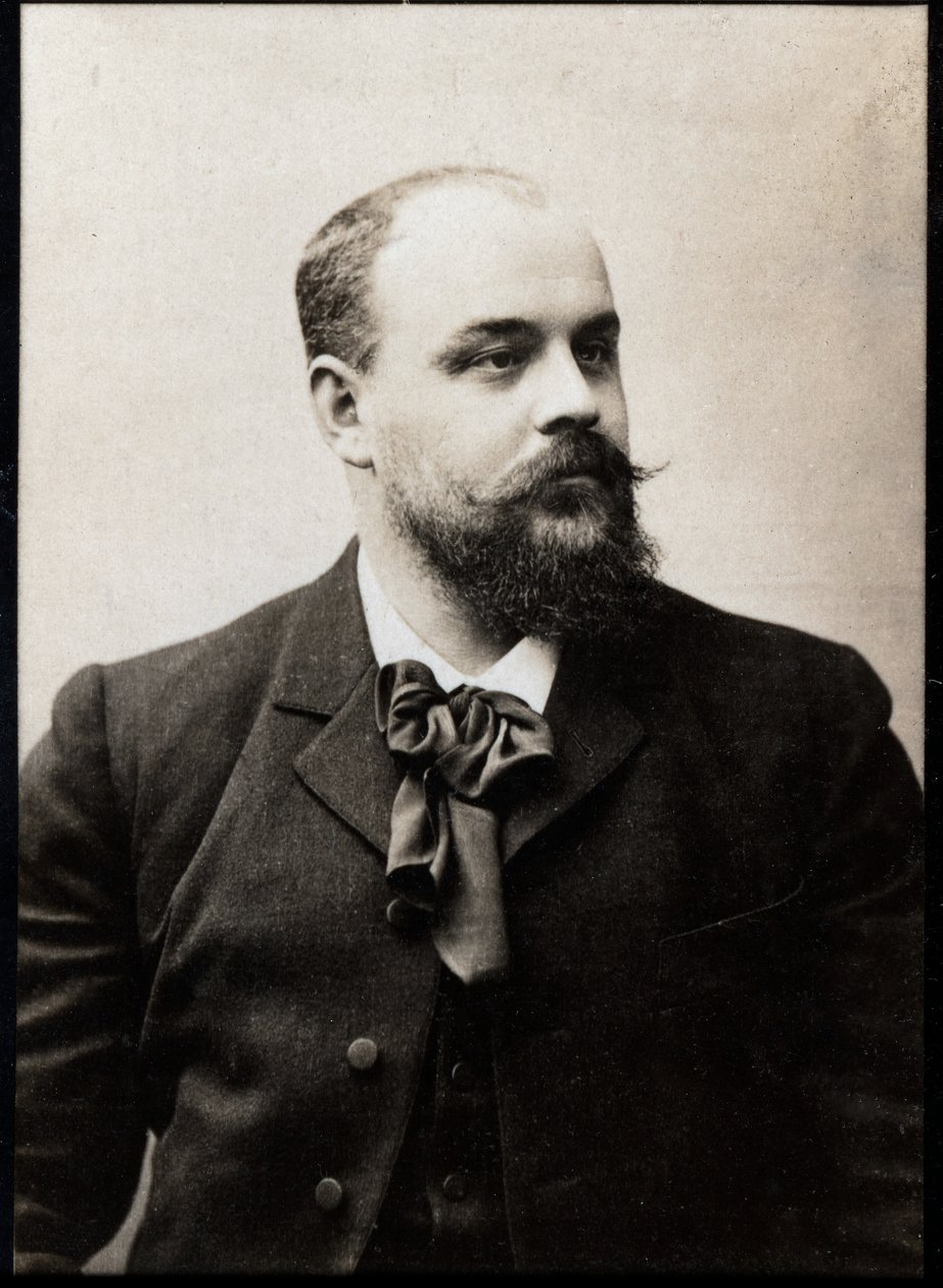 Portrét Charlese Causse (1862-1905), francouzského spisovatele. od French Photographer