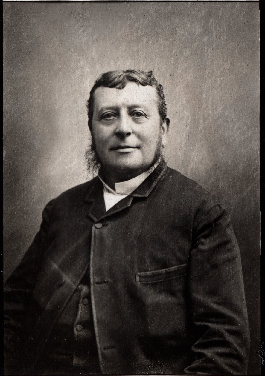 Portrét Charlese Gabriela Edgara Demange (1841-1925), francouzského právníka. od French Photographer