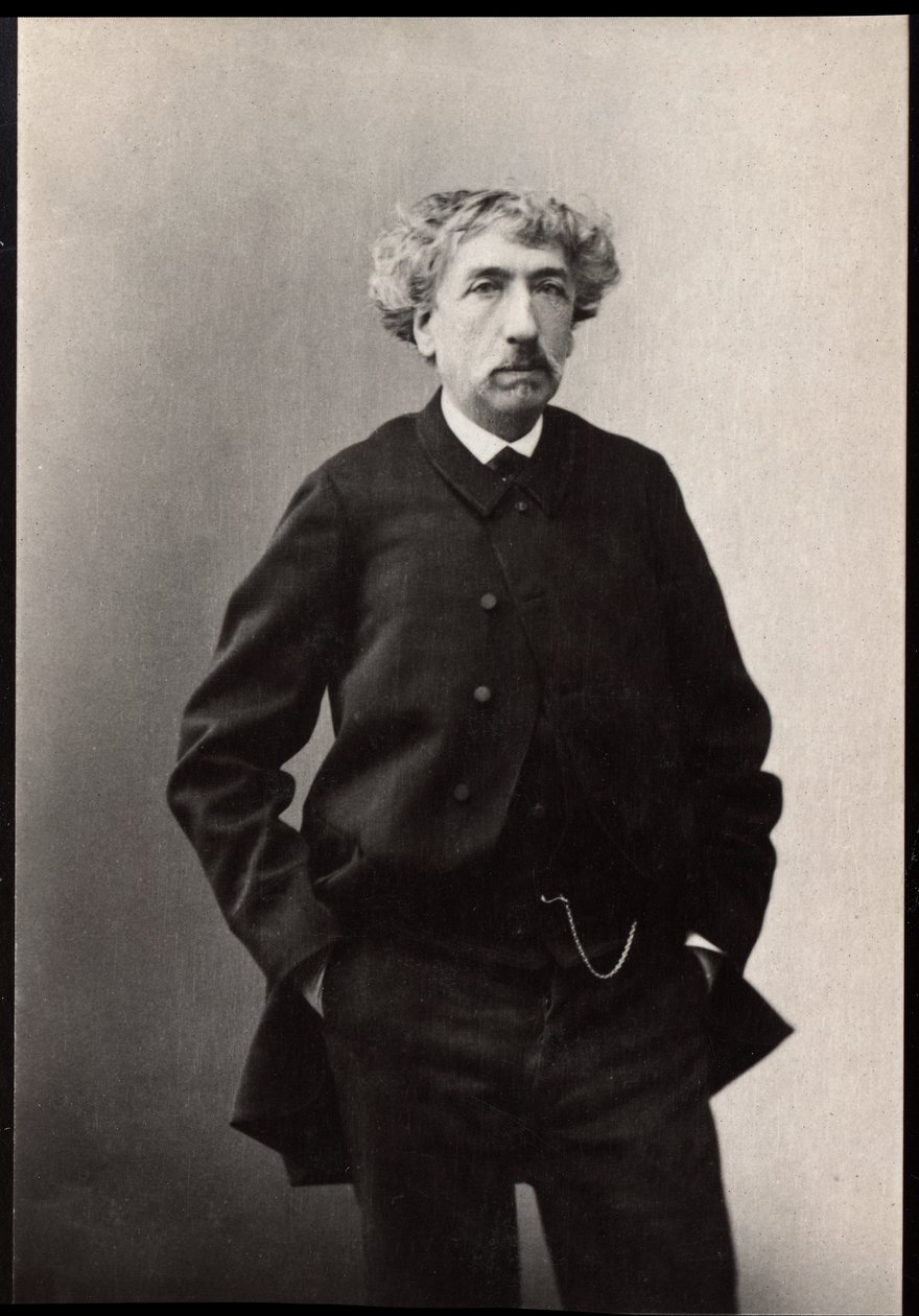 Portrét Charlese Garniera (1825-1898), francouzského architekta. od French Photographer