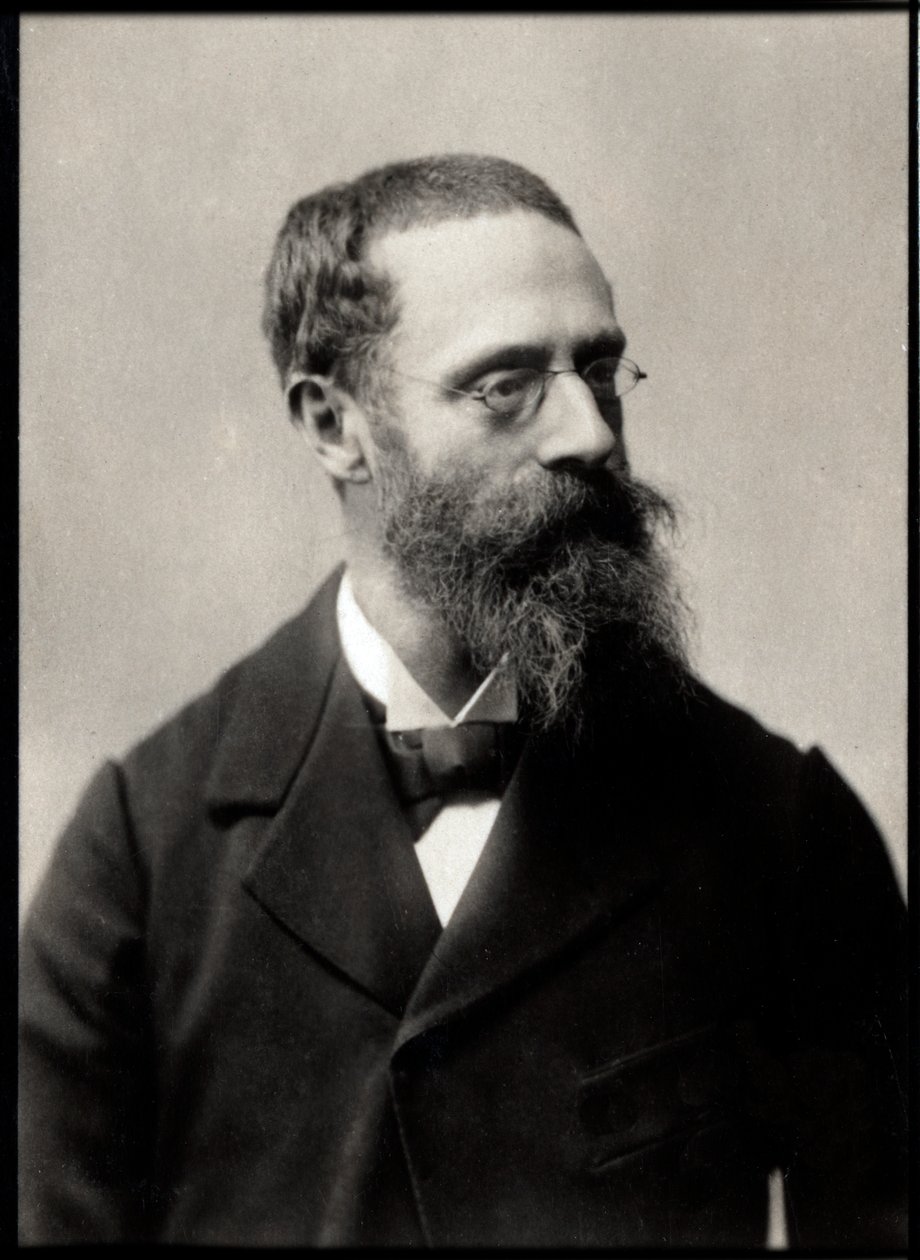 Portrét Francise Tattegraina (1852-1915), francouzského malíře. od French Photographer