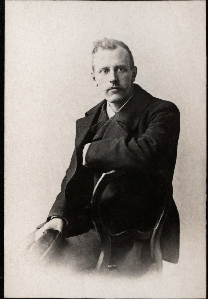 Portrét Fridtjofa Nansena (1861-1930) v roce 1897 od French Photographer