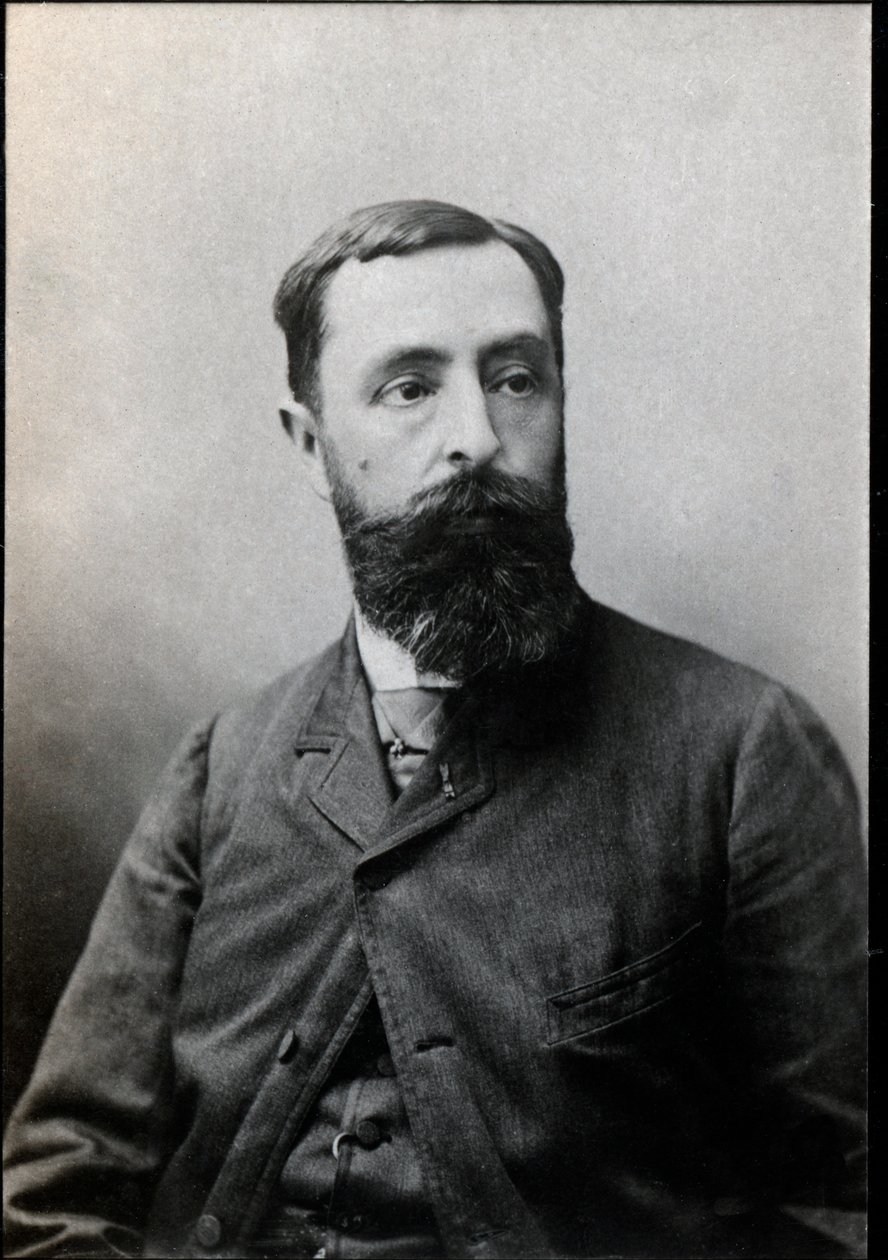 Portrét Gastona Laurenta Atthalina (nar. 1848), francouzského soudce. od French Photographer