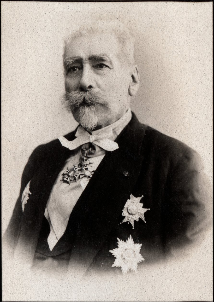 Portrét generála Francoise Charlese du Baraila (1820-1902), francouzského generálmajora a politika. od French Photographer