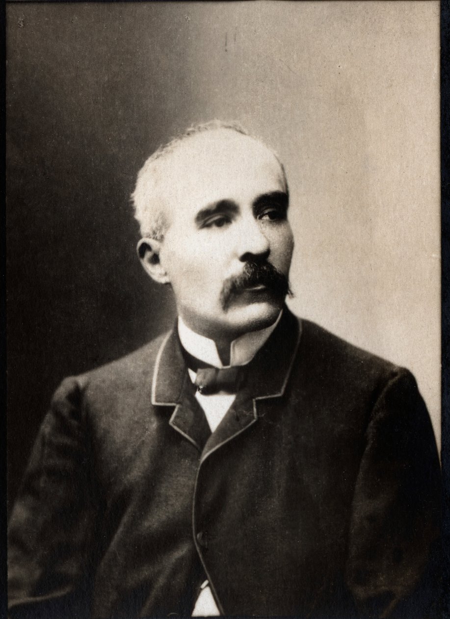 Portrét Georgese Clemenceaua (1841-1929), francouzského politika a novináře. od French Photographer