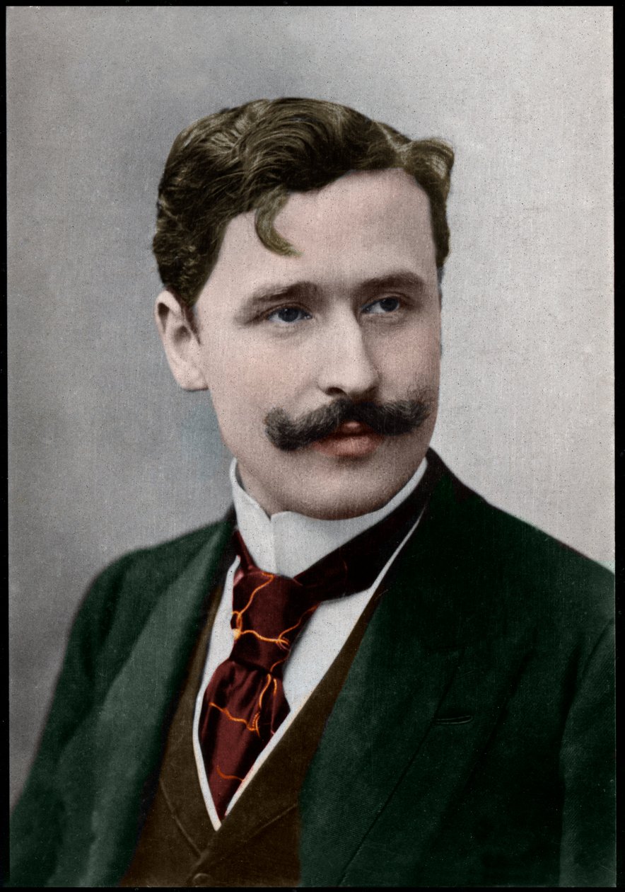 Portrét Georgese Feydeaua (1862-1921) francouzského dramatika. od French Photographer