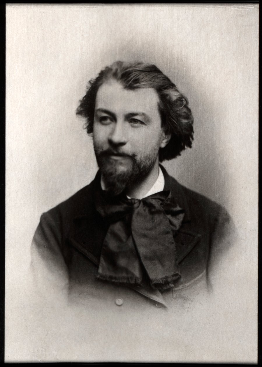 Portrét Gustava Charpentiera (1860-1956), francouzského skladatele. od French Photographer