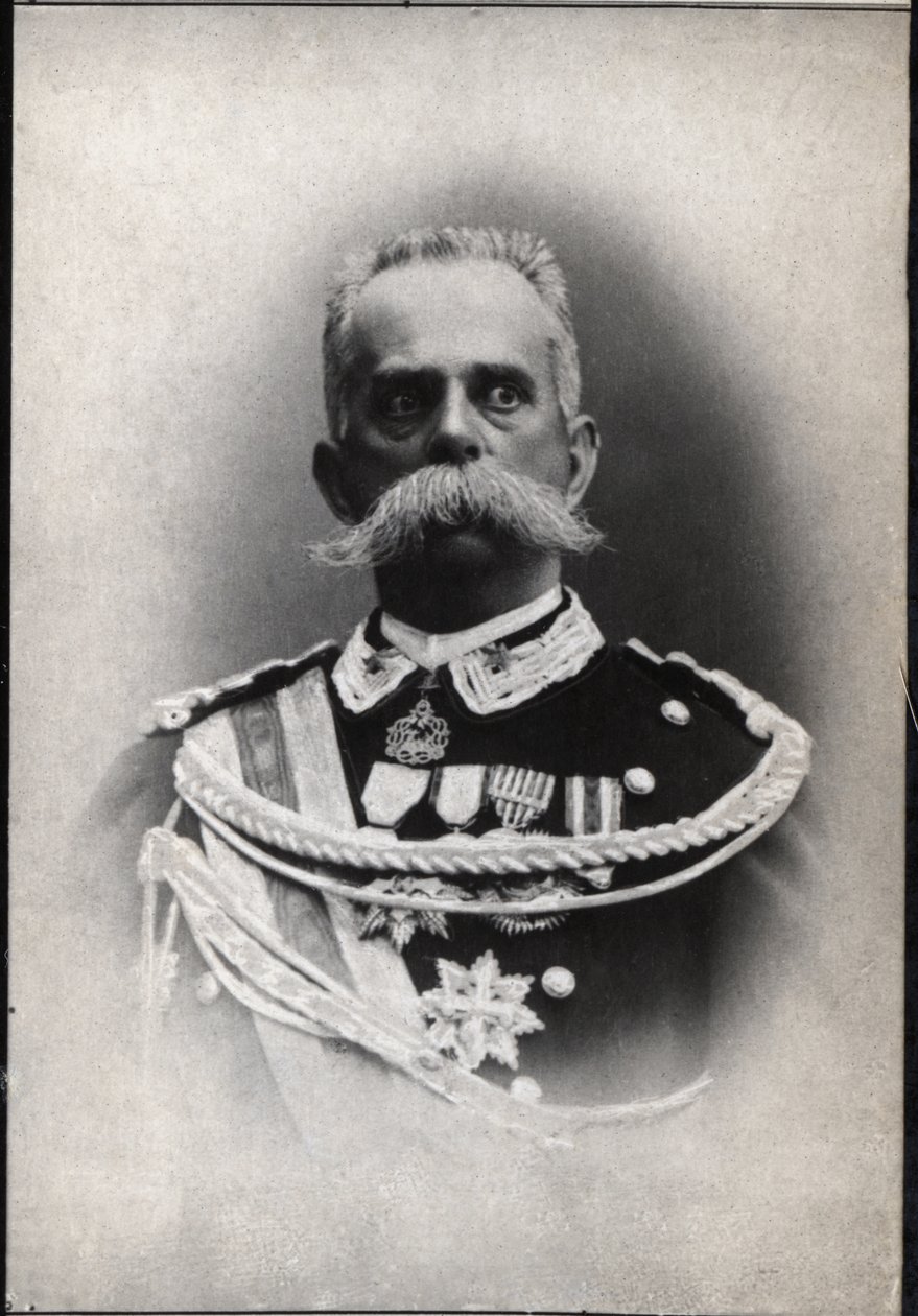 Portrét Humberta 1era (1844-1900), italského krále. od French Photographer