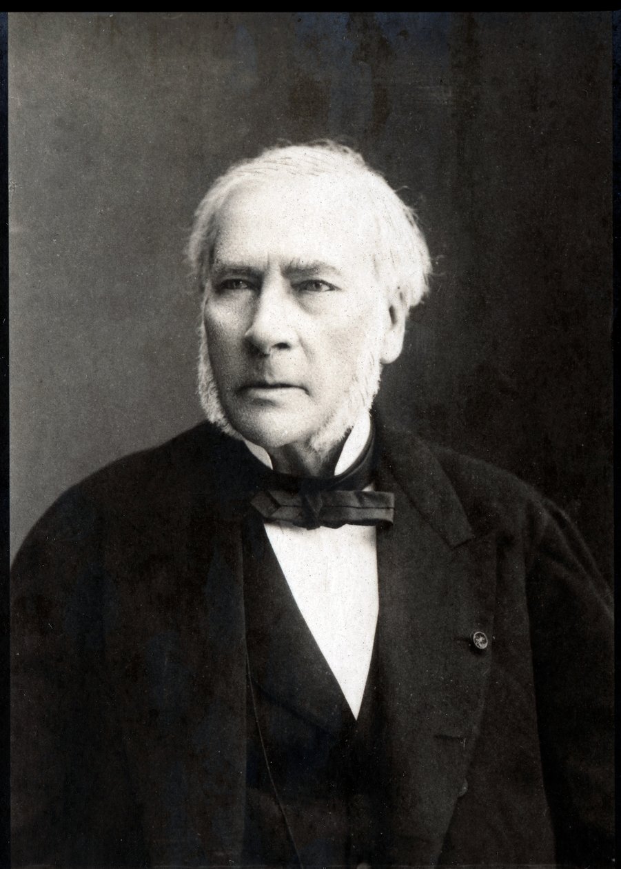 Portrét Jean Baptiste Joseph Dieudonne Boussingault (1802-1887), francouzský chemik. od French Photographer