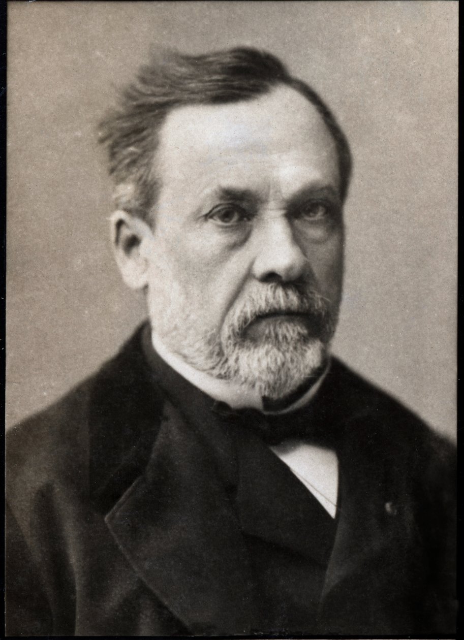 Portrét Louise Pasteura (1822-1895), francouzského chemika a mikrobiologa. od French Photographer
